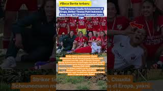 Claudia Scheunemann di Eropa, Striker Timnas Putri Indonesia Bawa Jong FC Utrecht Vrouwen Juara Liga