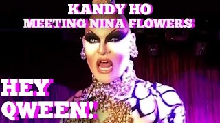 Kandy Ho On Seeing Nina Flowers For The 1St Time Hey Qween Bonus Hey Qween