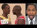 Rajon Rondo ‘tried to get away with’ spitting at Chris Paul during fight - Stephen A. | First Take
