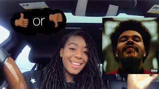 AFTER HOURS by The Weeknd | Album Reaction\/Review