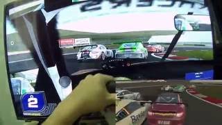 Simulator Onboard Demo Race | rFactor 2 | Porsche GT3 | Fuji Speedway