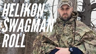 Clothing Multi-Tool: Helikon Tex Swagman Roll + Poncho: Sleeping Bag, Blanket, Woobie, Liner, Poncho