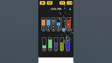 【Water Sort Puzzle】 Level 2150