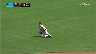 Information Heliot Ramos FIRST MLB HIT IN FIRST MLB AT BAT | Miami Marlins @ SF Giants 4/10/2022 News