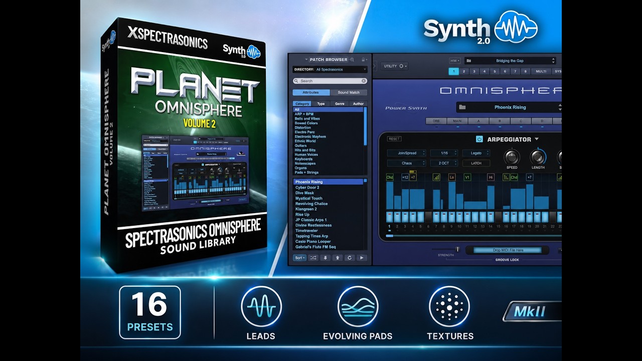Omnisphere 2 Unboxing, Trilian, and Stylus RMX USB Drives from