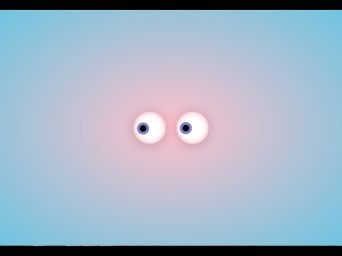 How to make a awesome eye ball moving by using html CSS and Javascript