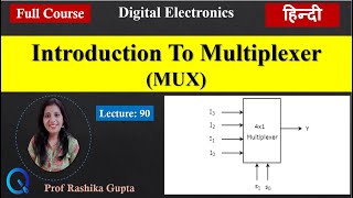 #90  Introduction To Multiplexer  ( हिंदी ) || MUX Introduction हिंदी में || Unit-02/13