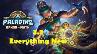 Paladins 3.2 Sands of Myth Update Everything New - Death Cards, Battlepass, Map Reworks