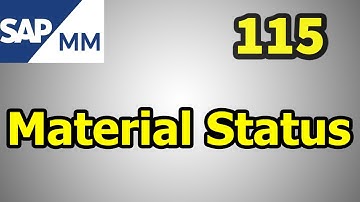 115- SAP MM Free Course:Plant Material Status