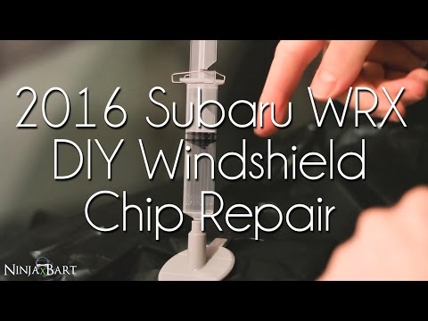 $15 DIY Windshield Chip Repair (2016 Subaru WRX)
