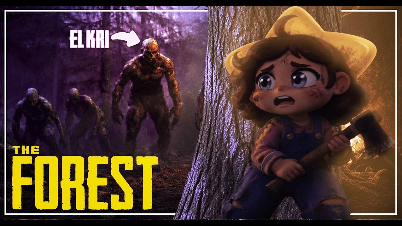Nuestra primera vez jugando the forest || ¿Podremos sobrevivir la primera noche?