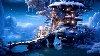 Winter FairyTale Ambience ❄️ Enchanting Flute Music & Forest Sounds | Relax yr Mind, Anxiety Relief