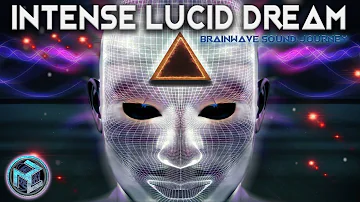 BE AWARE ⌬̀ Pyramid Dimension ⌬̀ INTENSE LUCID DREAMING MUSIC - Theta Brainwave Sound Journeys