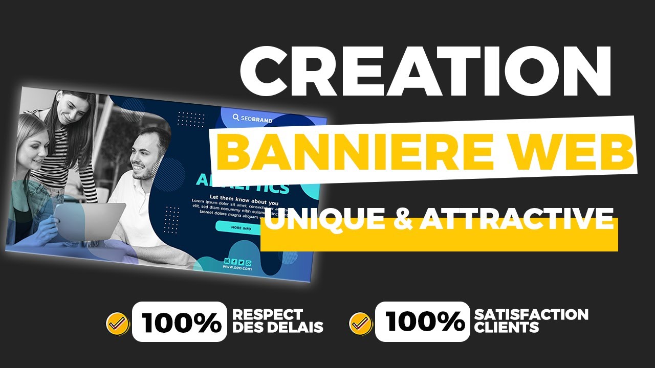 Je vais vous créer une BANNIÈRE publicitaire impactante par Kap_Digital