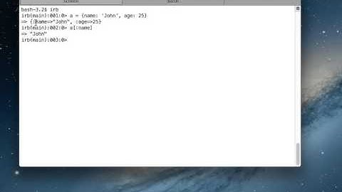 Ruby Programming Tutorial 6 - Hash