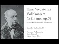 Henri vieuxtemps violinkonzert nr 8 hmoll op 59 eugne ysae gewidmet alexander markov viol