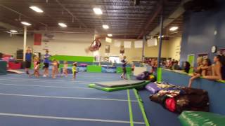 Double arabian on floor