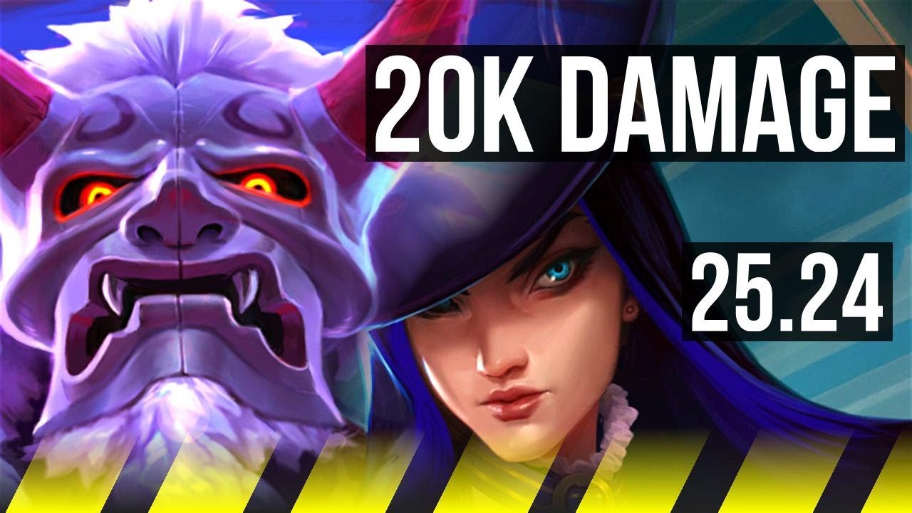 ZILEAN & Sona vs CAITLYN & Bard (ADC) | 20K damage | EUW Challenger | 25.24