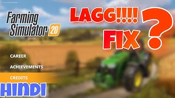 How to fix lag problem in farming simulator 20 || FS 20 || android 3gb ram, 4gb ram mobile || hindi