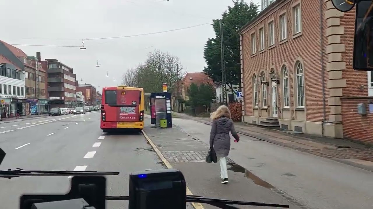 22 hele turen fra husum torv til Glostrup st med youtong E12 bus 7552