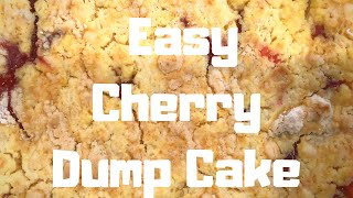 How to Make Cherry Dump Cake - Dollar Store Dessert