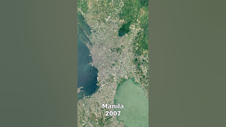 36 Years In 13 Seconds: Manila Philippines Timelapse
