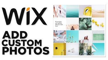 Wix Gallery Tutorial 2025 - How to Add Custom Photos on your Wix website
