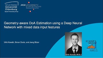Geometry-aware DoA Estimation using a Deep Neural Network with mixed-data Input Features