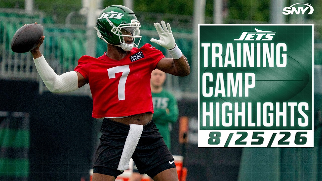 Geno Smith & crew continue push towards Week 1 in workout at Jets training camp