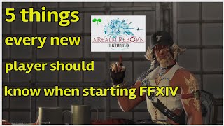 5 things new players should know when starting FFXIV