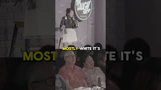 Filipina Hottie with CONFUSED white man #interracialcouple #comedy #standup #crowdwork #funny