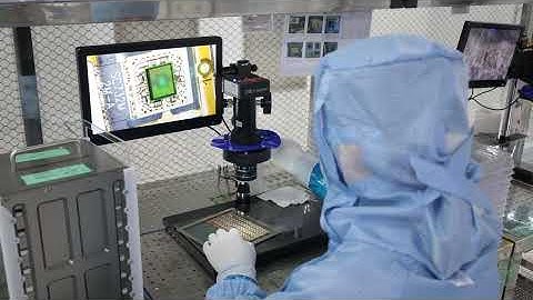Manual Image Sensor Cleanliness Check in Class 100 Cleanroom | Inside the Camemake Factory