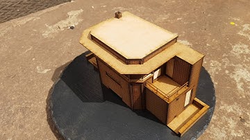 Laser Cut O Gauge Hotchley Signal Box