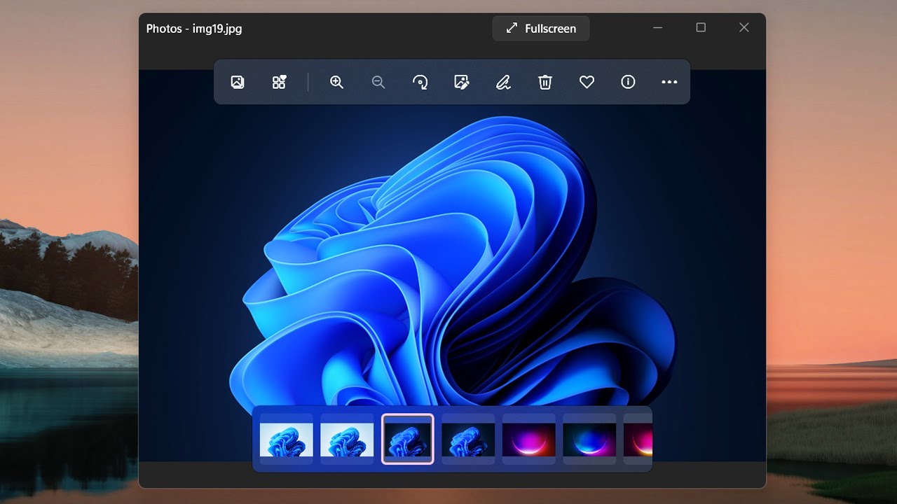 Video till Microsoft visar upp ny Photos-app till Windows 11