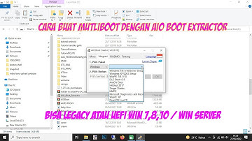 CARA MEMBUAT MULTIBOOT LEGACY DAN UEFI  DI SATU FLASHDISK DENGAN AIO BOOT EXTRACTOR