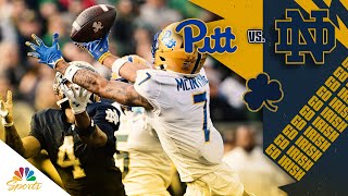 Notre Dame vs. Pittsburgh | EXTENDED HIGHLIGHTS | 10/28/2023 | NBC Sports