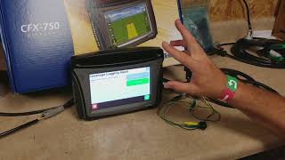 Coverage logging using a switch on CFX750 Display