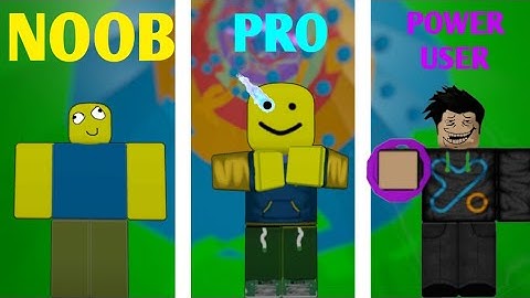 Roblox - Tower of Hell ~ Noob vs PRO vs Power User