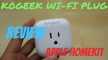 Control Your Outlet With Siri Koogeek Wi-Fi Outlet Apple HomeKit REVIEW