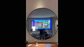 TV- Mirrors are catching on… #phillynewconstruction