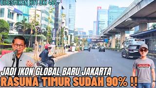 Siap JADI IKON GLOBAL BARU !! Penataan RASUNA SAID TIMUR JAKARTA Capai 90% (MULUS RAPI & HIJAU)