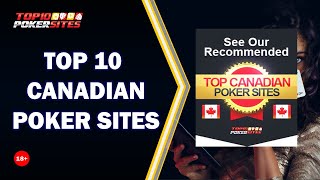 Top 10 Real Money Canadian Poker Sites for 2022 screenshot 2