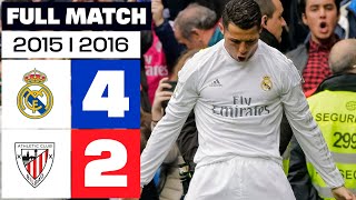 Real Madrid  Athletic Club (42) LALIGA 2015/2016 FULL MATCH