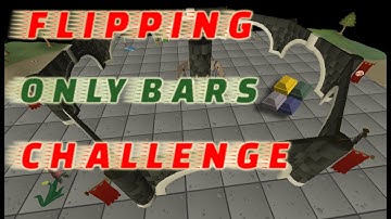 FLIPPING ONLY BARS - 5 MINUTE CHALLENGE - F2P OSRS FLIPPING