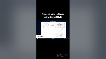 How to Classify Data using Kernel SVM?#machinelearning #ai #classification #svm #kernel #technology