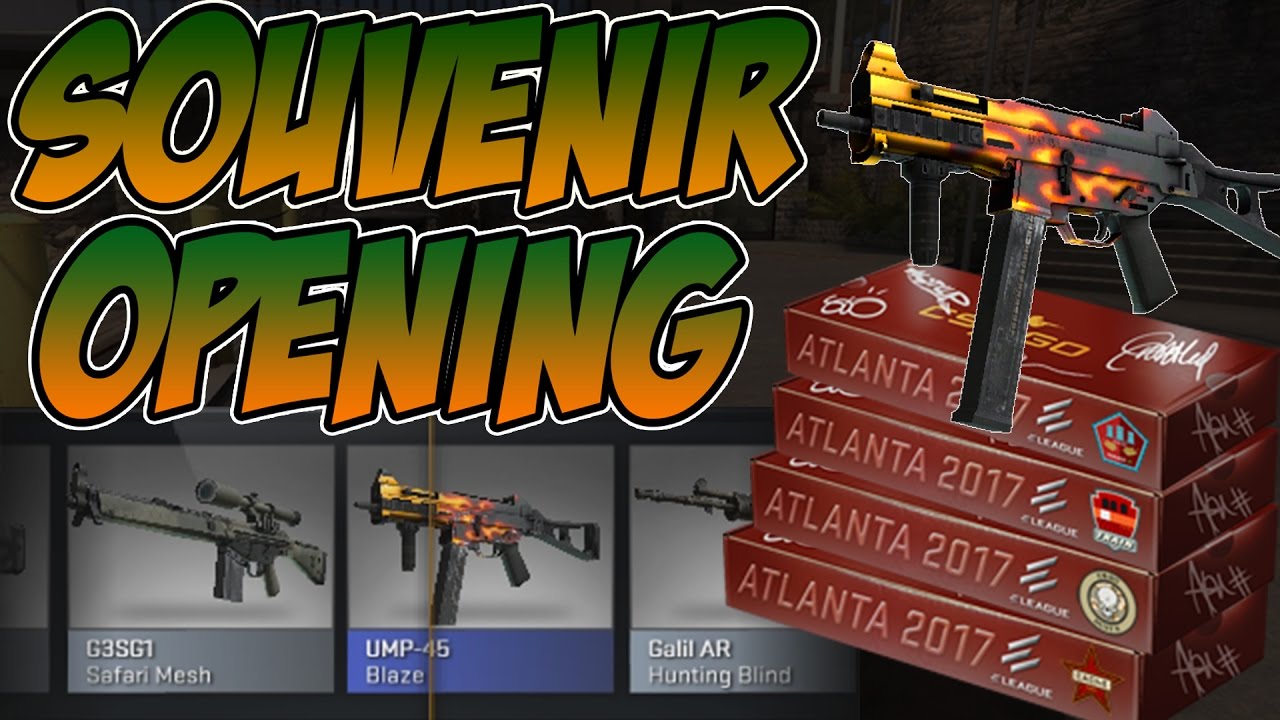 Souvenir Case Opening | CS:GO ELEAGUE Major Atlanta 2017 - YouTube