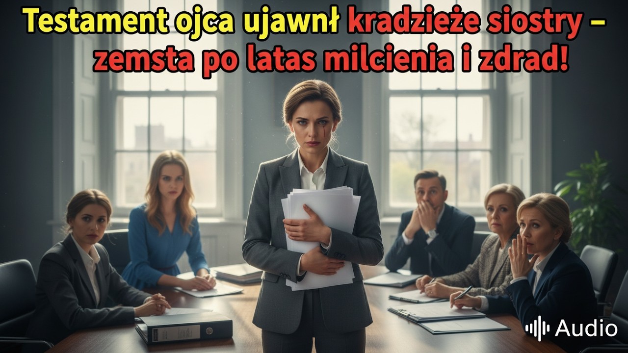 Testament ojca, który ujawnił kradzieże i zdrady siostry – zemsta, która kosztowała duszę,...