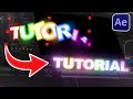 How To Create Text Animation Effects In After Effects! (SUPER EASY)