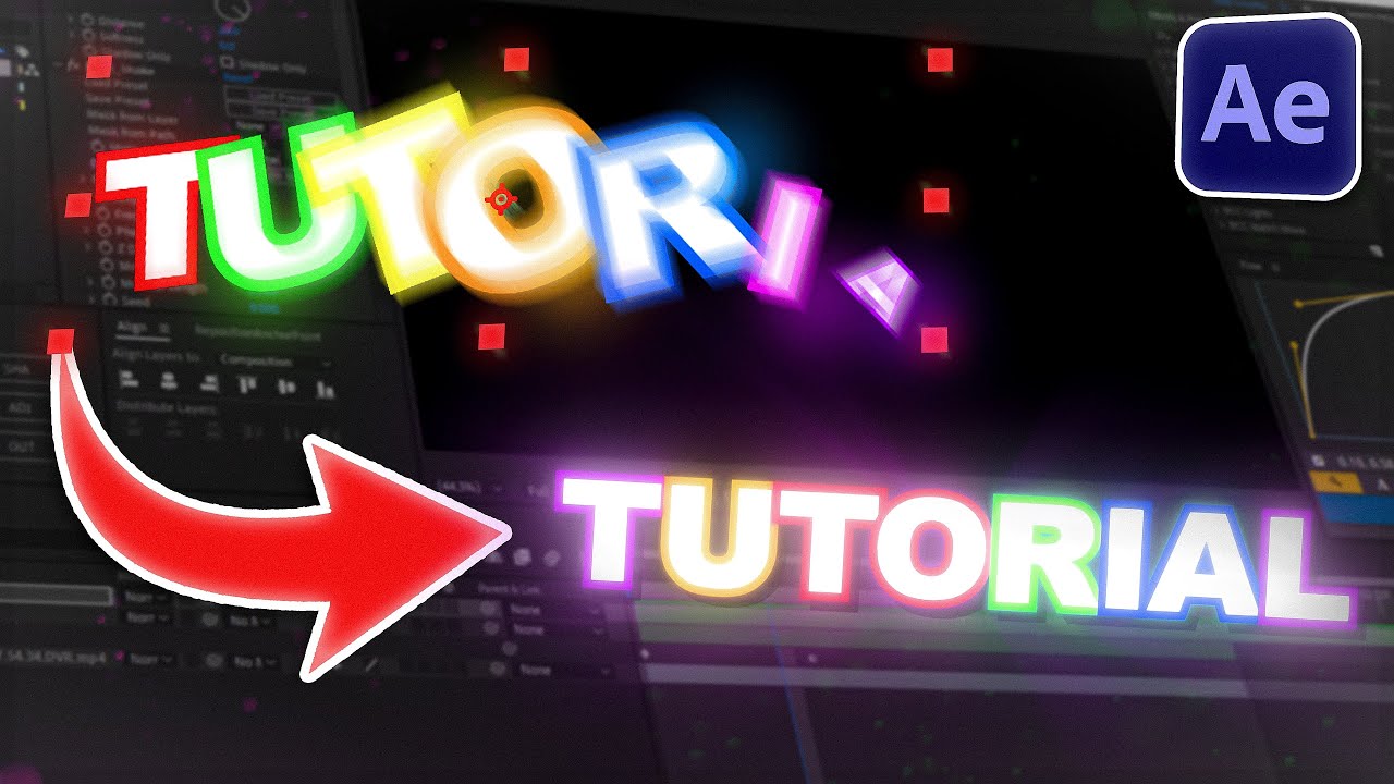 How To Create Text Animation Effects In After Effects! (SUPER EASY ...