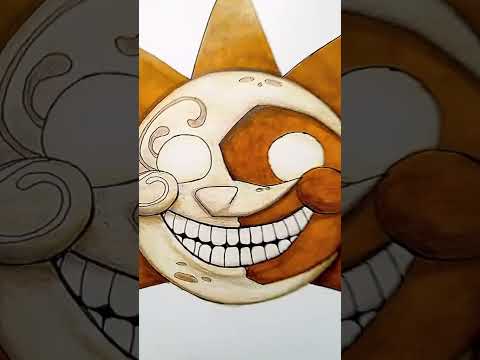 Рисую по списку всех аниматроников из FNaF. Часть_93 Воспитатель Солнце.